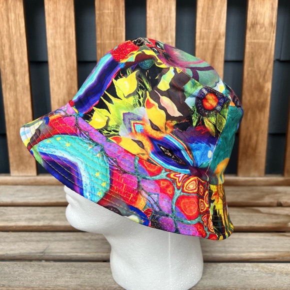 Tiki Tropical Bucket Hat - Picture 7 of 11